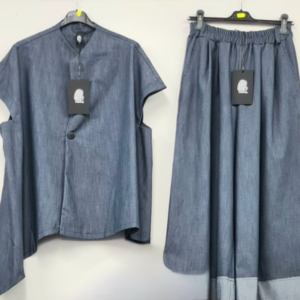 The I.D Denim Wide Leg Trouser Suit