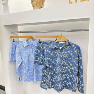 The Denim crochet co-ord