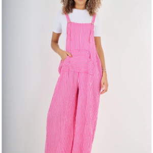The Pink Pinstripe Dungarees