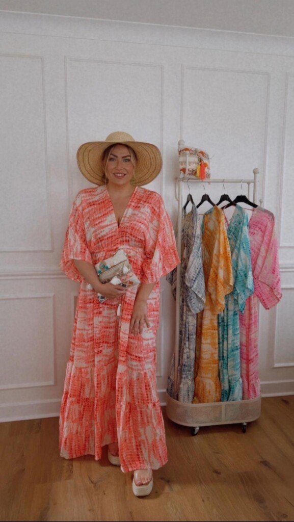 Sienna V Neck maxi Dress