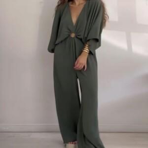 Rio Khaki Jumpsuit