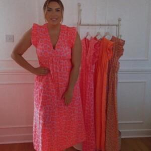 Neon Leopard Dress