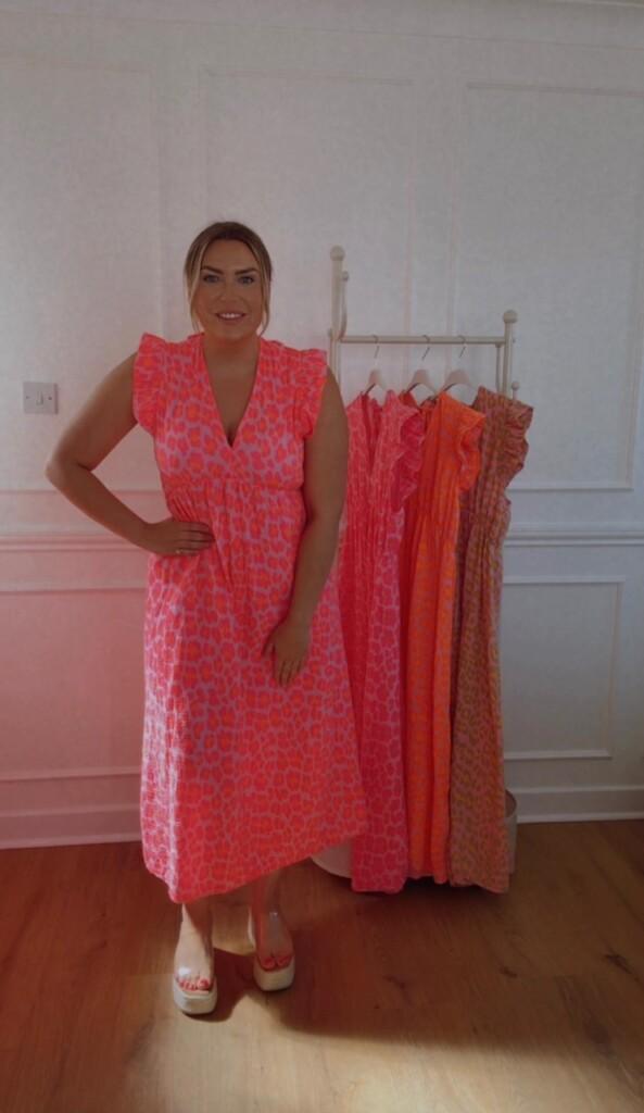 Neon Leopard Dress